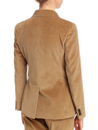 Бежевый пиджак WEEKEND MAX MARA: фото 4 - Invogue